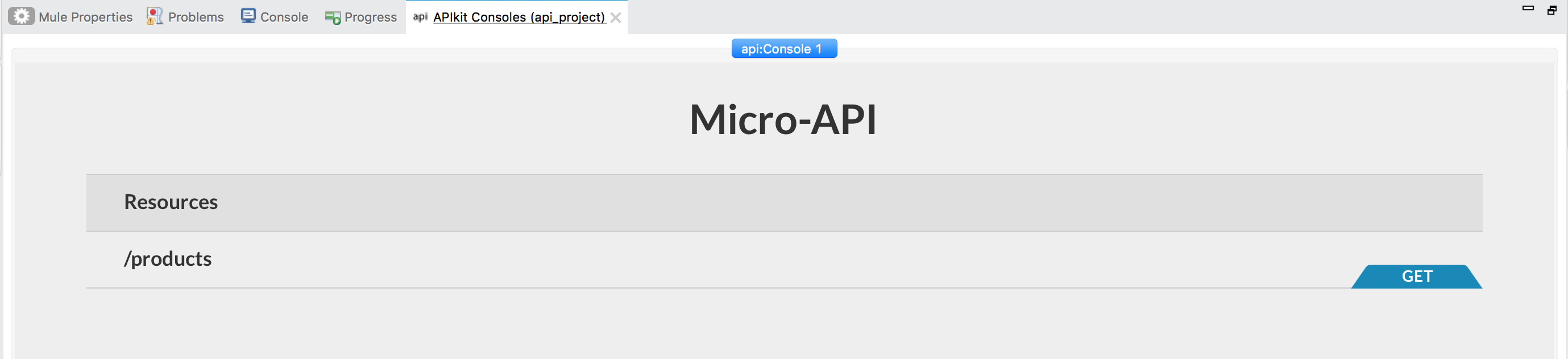 ApiKit Console